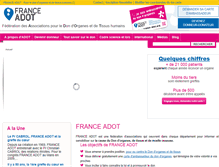 Tablet Screenshot of france-adot.org